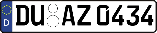 DU-AZ0434