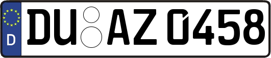 DU-AZ0458