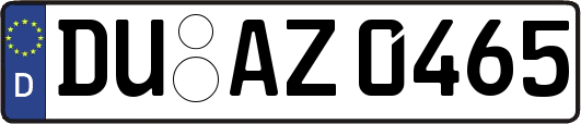 DU-AZ0465