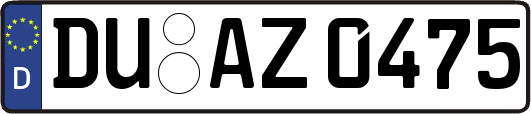 DU-AZ0475