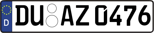 DU-AZ0476