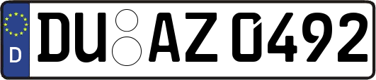 DU-AZ0492
