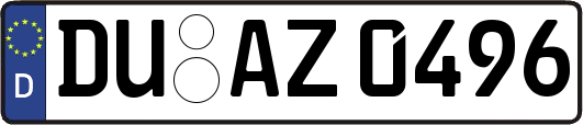 DU-AZ0496