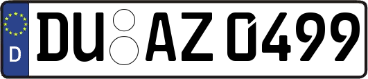 DU-AZ0499