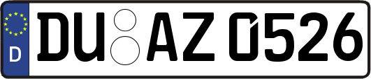 DU-AZ0526