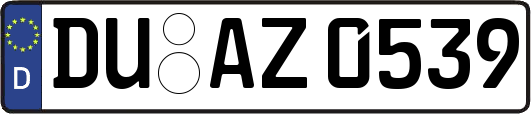 DU-AZ0539