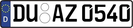 DU-AZ0540
