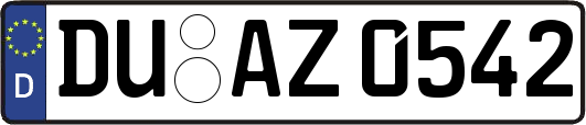 DU-AZ0542