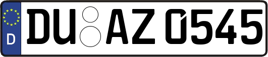 DU-AZ0545