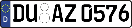 DU-AZ0576