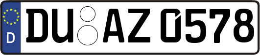 DU-AZ0578