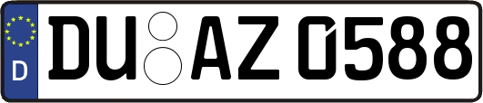 DU-AZ0588