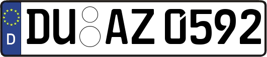 DU-AZ0592