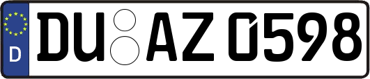 DU-AZ0598