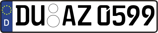 DU-AZ0599
