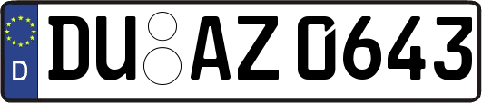 DU-AZ0643