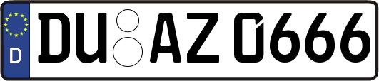 DU-AZ0666
