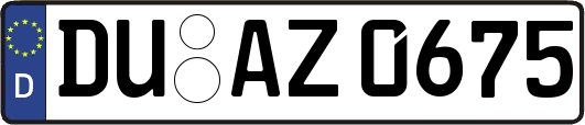 DU-AZ0675