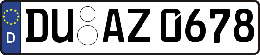 DU-AZ0678