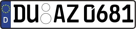 DU-AZ0681