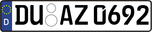 DU-AZ0692