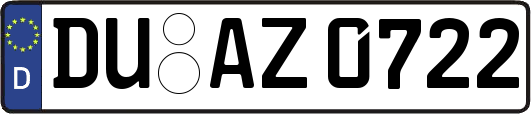 DU-AZ0722