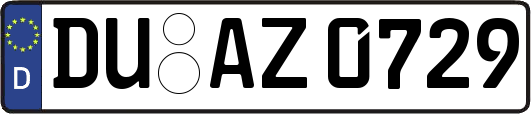 DU-AZ0729