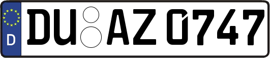 DU-AZ0747