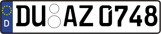 DU-AZ0748