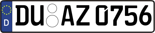 DU-AZ0756