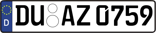 DU-AZ0759