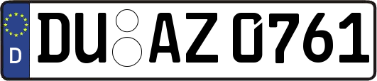 DU-AZ0761