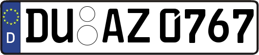 DU-AZ0767