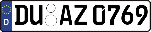DU-AZ0769
