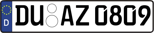 DU-AZ0809