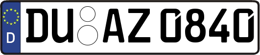 DU-AZ0840