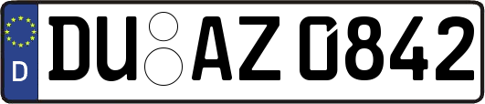 DU-AZ0842