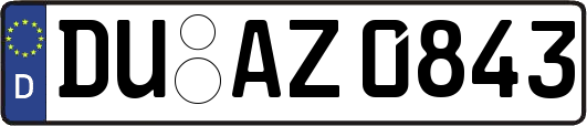 DU-AZ0843