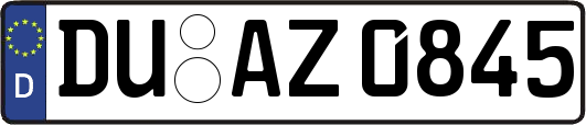 DU-AZ0845
