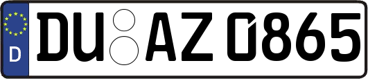 DU-AZ0865