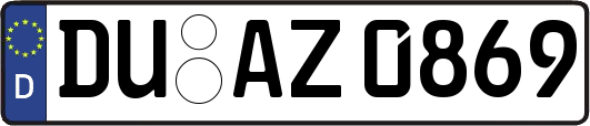 DU-AZ0869