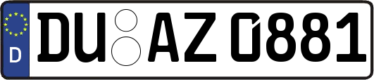 DU-AZ0881