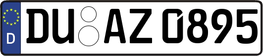 DU-AZ0895