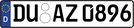 DU-AZ0896