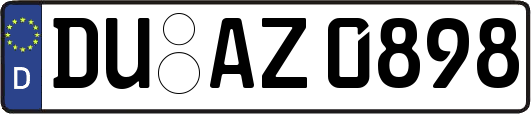 DU-AZ0898