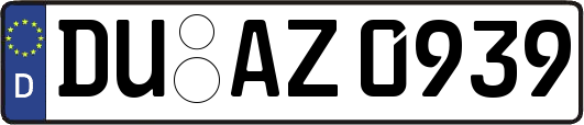DU-AZ0939