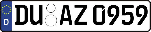 DU-AZ0959