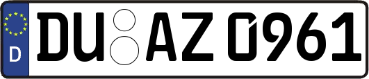 DU-AZ0961