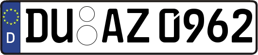DU-AZ0962