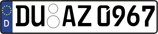 DU-AZ0967